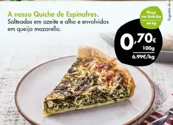 A Nossa Quiche de Espinafres 100g