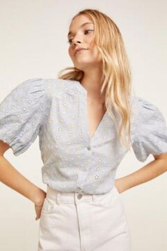 Springfield Blusa bordado suizo promoção