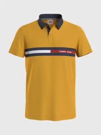Springfield Polo tommy jeans manga corta con bandera promoção