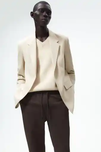 ZARA Calças cintura jogger easy care promoção