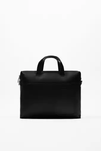 ZARA Mala monocolor slim promoção