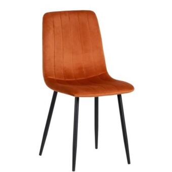 Superdecor Cadeira de veludo/metal 142 promoção