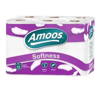 Neomáquina Papel hig.amoos airsense 3f 6* promoção