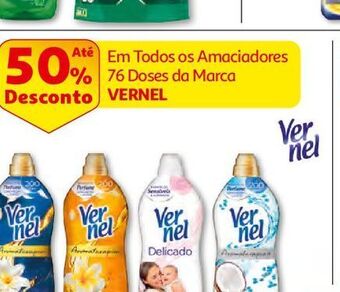 Auchan Amaciador concentrado vernel promoção