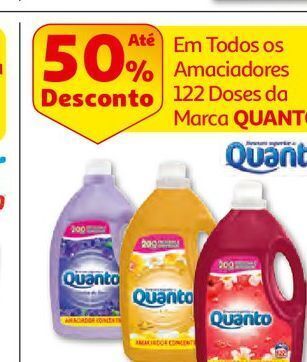 Auchan Amaciador concentrado quanto promoção
