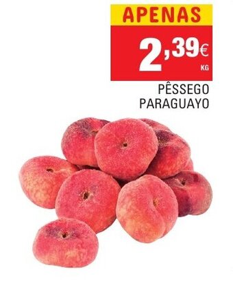 Continente Pêssego Paraguayo promoção
