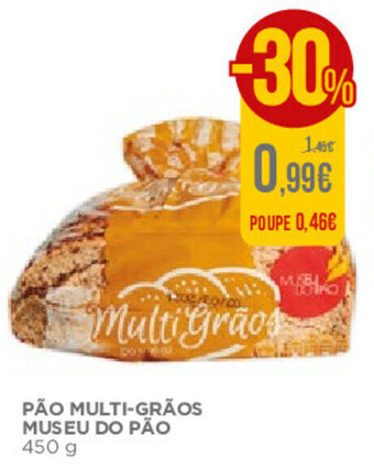 Supercor Pão Multi-Grãos Museu do Pão 450g promoção