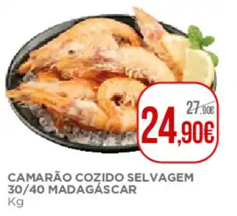 Supercor Camarão Cozido Selvagem 30/40 Madagáscar promoção