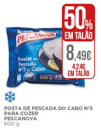 Supercor Posta de Pescada do Cabo N³ Para Cozer Pescanova 600g promoção