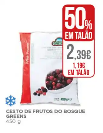 Cesto de Frutos do Bosque Greens 450g