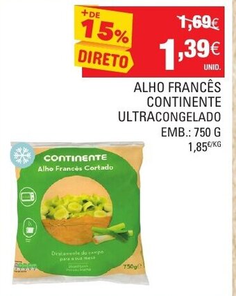 Alho Francês Continente 750g