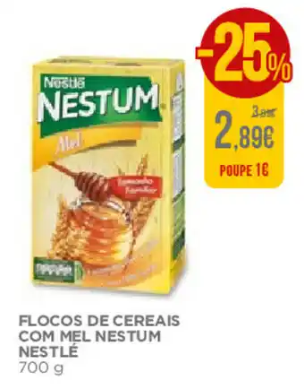 Supercor Flocos de Cereais com Mel Nestum Nestlé 700g promoção