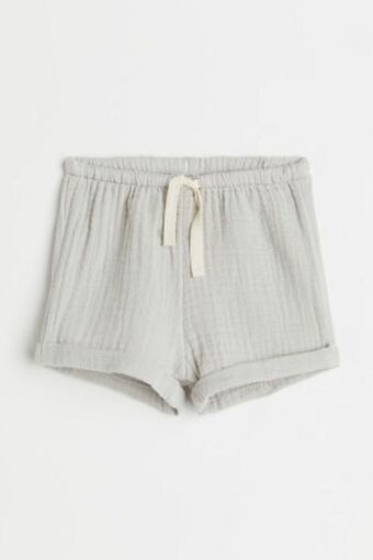 H&M Calções em algodão promoção