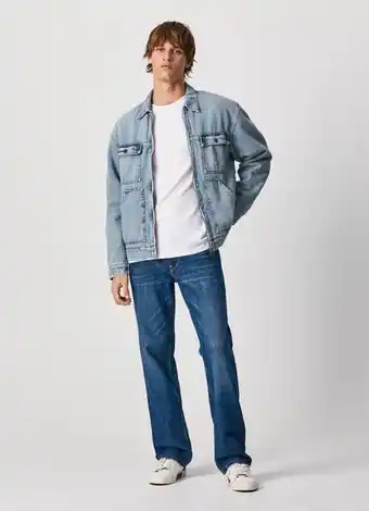 Kingston zip relaxed fit regular waist jeans