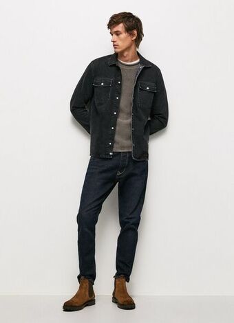 Pepe Jeans Callen crop relaxed fit regular waist jeans promoção