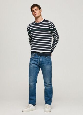 Pepe Jeans Byron relaxed fit regular waist jeans promoção