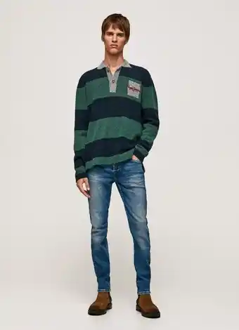 Pepe Jeans Hatch reclaim slim fit regular waist jeans promoção