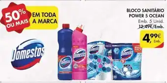 Pingo Doce Pastilhas para wc domestos promoção