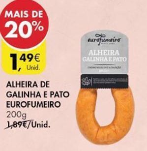 Pingo Doce Alheira eurofumeiro promoção