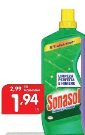Minipreço Limpadores sonasol promoção