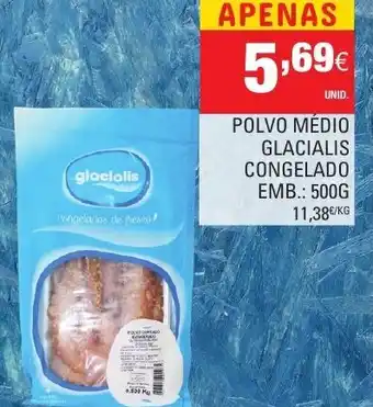 Continente Polvo Médio Glacialis Congelados 500g promoção