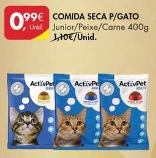 Pingo Doce Ração para gatos activpet promoção