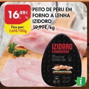 Pingo Doce Presunto de peru izidoro promoção