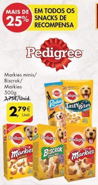 Pingo Doce Ração para cães pedigree promoção