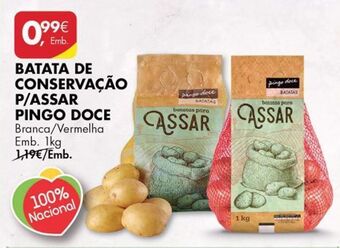 Pingo Doce Batatas pingo doce promoção