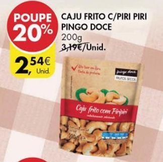 Pingo Doce Cajú pingo doce promoção