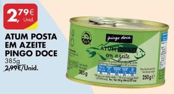 Pingo Doce Atum em azeite pingo doce promoção