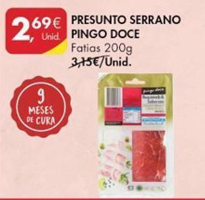 Pingo Doce Presunto pingo doce promoção