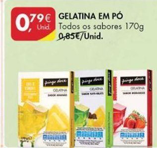 Pingo Doce Gelatina pingo doce promoção