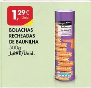 Pingo Doce Bolacha recheada pingo doce promoção