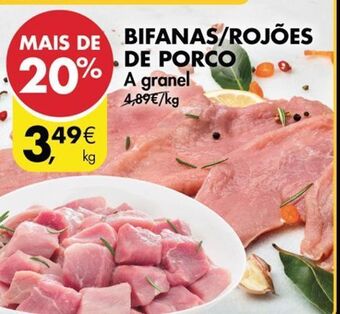 Pingo Doce Carne suína promoção
