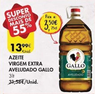 Pingo Doce Azeite gallo promoção