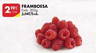 Pingo Doce Framboesa promoção