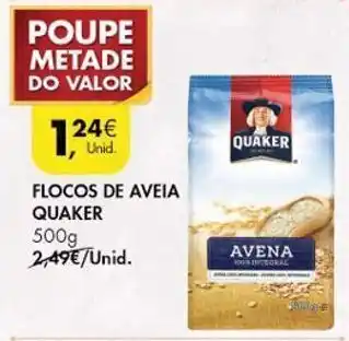 Pingo Doce Cereal de aveia quaker promoção