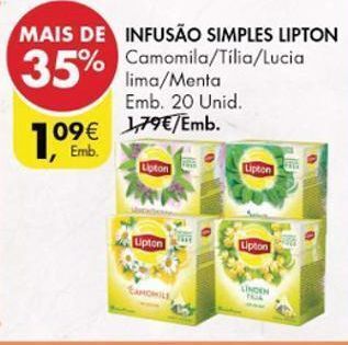 Pingo Doce Infusão lipton promoção