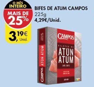 Pingo Doce Filé de atum promoção
