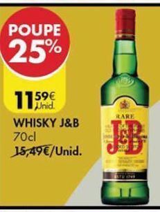Pingo Doce Uísque j&b promoção