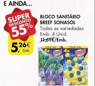 Pastilhas para wc sonasol
