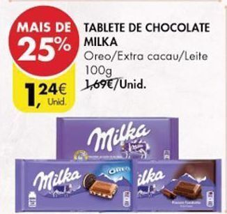 Chocolates milka