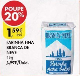 Pingo Doce Farinha branca de neve promoção