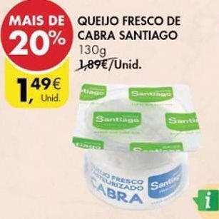 Pingo Doce Queijo fresco santiago promoção