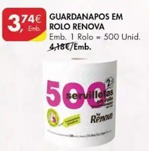 Pingo Doce Guardanapos de papel renova promoção
