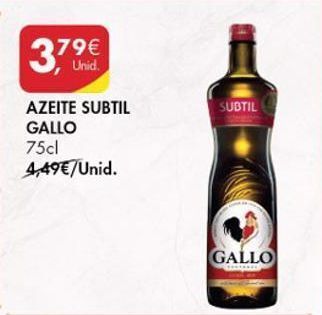 Pingo Doce Azeite gallo promoção