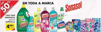 Pingo Doce Detergente líquido sonasol promoção