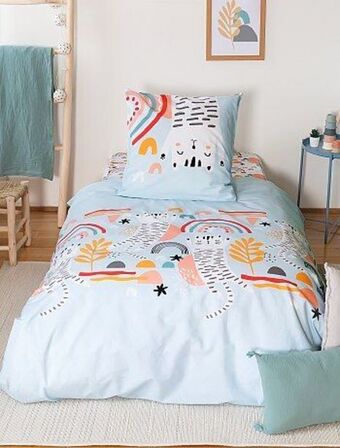 Kiabi Conjunto de cama de solteiro promoção