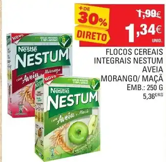 Continente Flocos Cereais Integrais Nestum Aveia 250g promoção